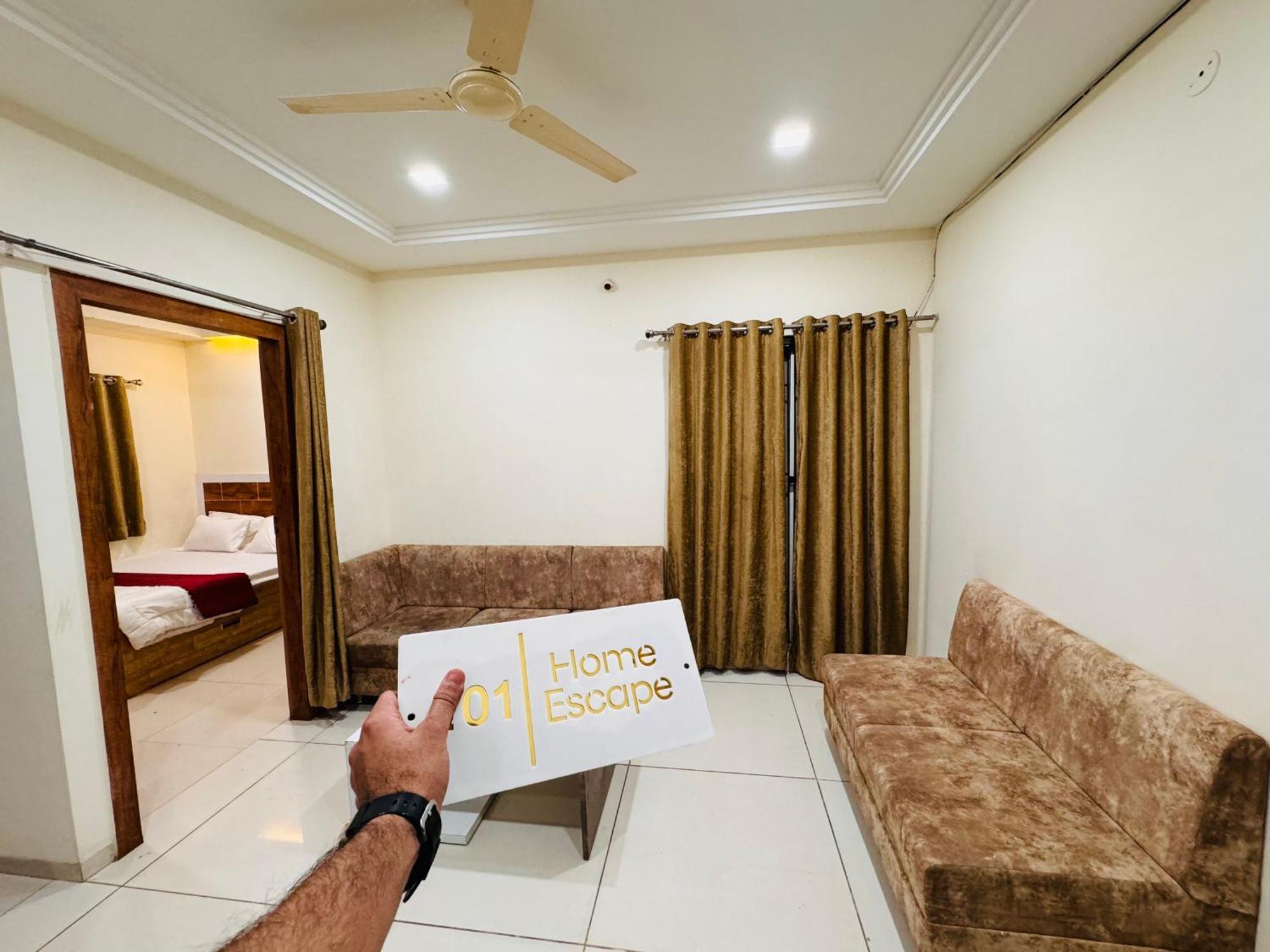 Home Escape 1Bhk Apartment Near Bombay Hospital Indore Eksteriør billede