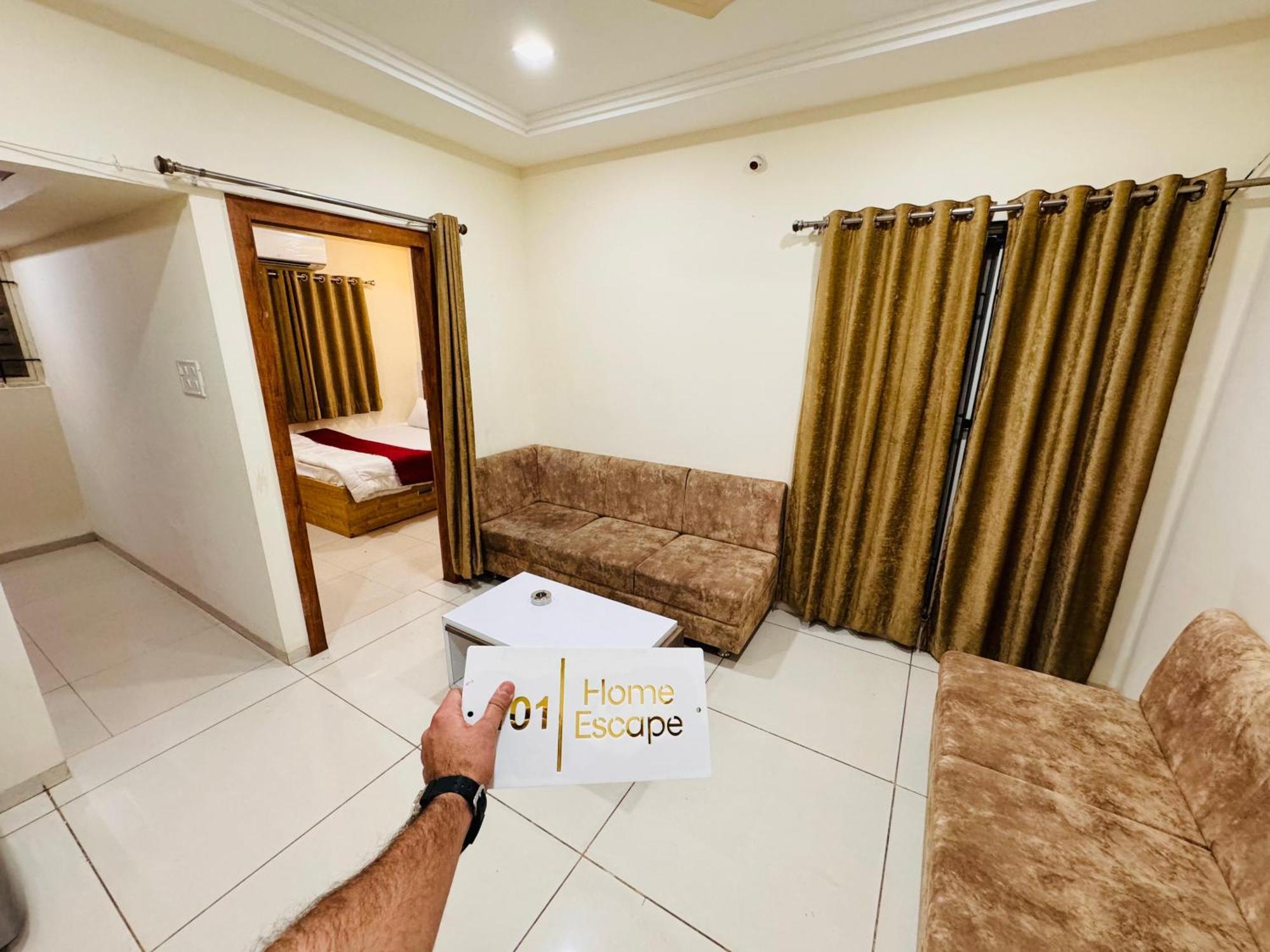 Home Escape 1Bhk Apartment Near Bombay Hospital Indore Eksteriør billede